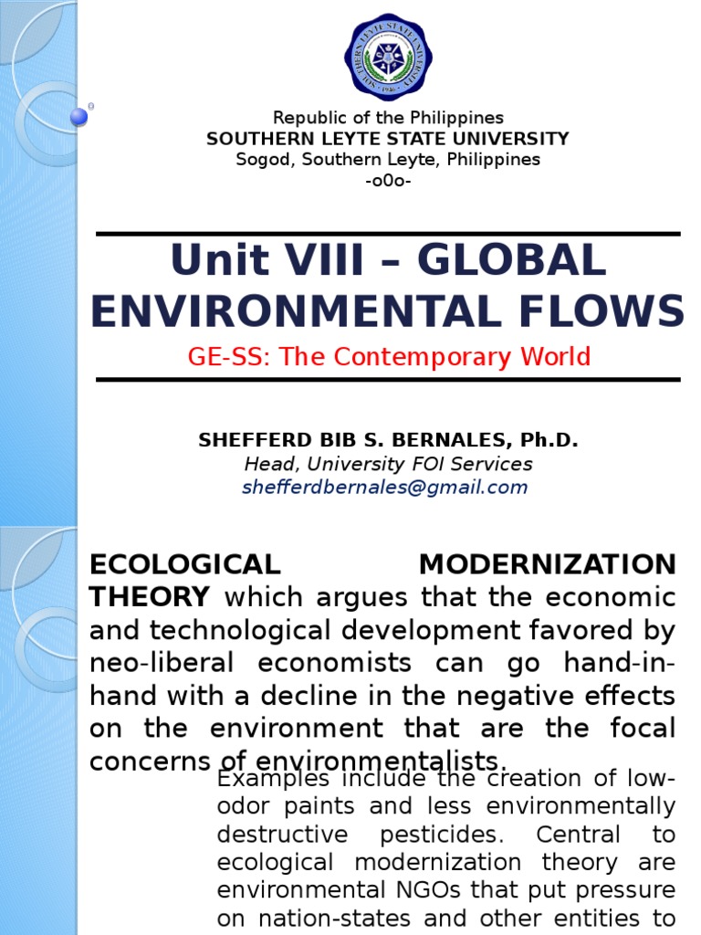 Ecological Modernization in Practice | PDF | Sustainability | Global ...