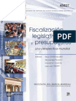Fiscalizacion Legislativa y Presupuesto PDF