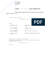 Integrales de La Forma y TCP PDF