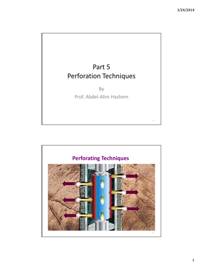 Hydraulic Perforating Systems Overview | PDF | Hydraulic Fracturing ...