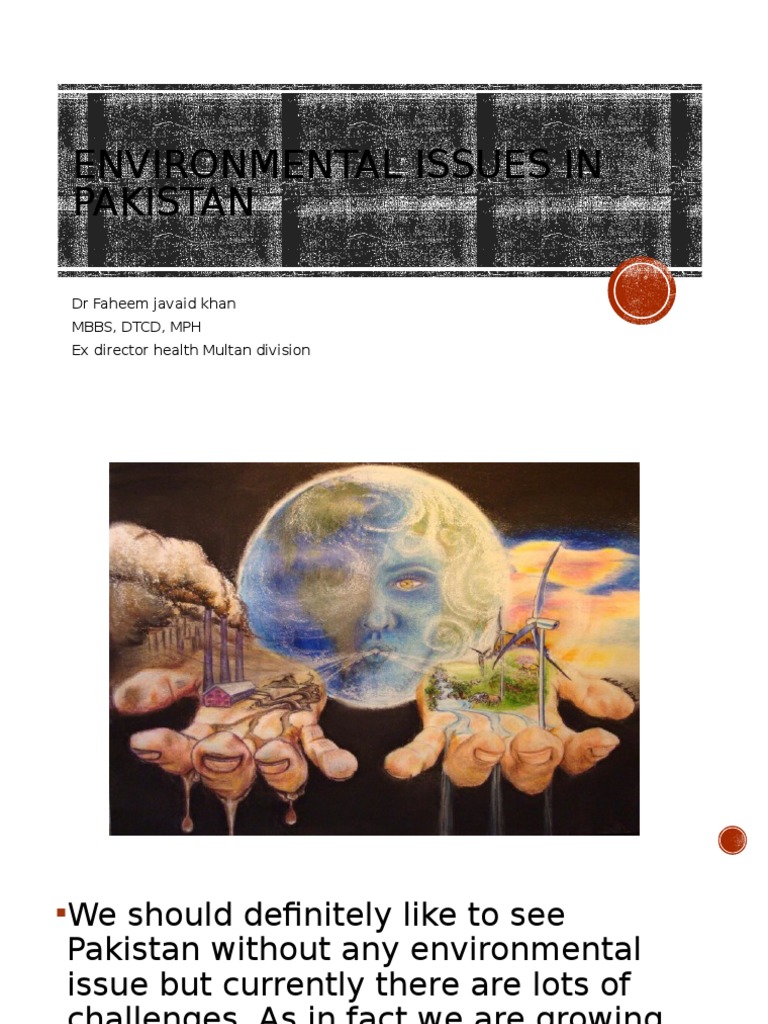 Environmental Challenges in Pakistan | PDF | Air Pollution | Greenhouse ...