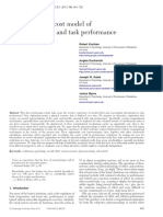 An Opportunity Cost Model of Subjective Effort and Task Performance