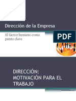 EL Proceso de Dirección EN LAS EMPRESAS