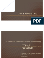 CSR & Marketing