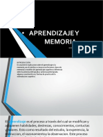 Aprendizaje y Memoria PDF