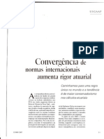 Convergência de normas internacionais aumenta rigor atuarial - Jun2007 - Revista Fundos de Pensão