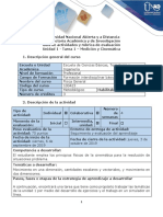 Guía de actividades y rúbrica de evaluación - Tarea 1 - Medición y cinemática.pdf