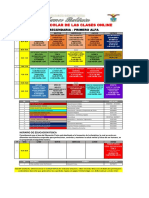 Horario Secundaria 1º Alfa