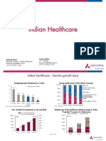 Indian healthcare - A secular growth story