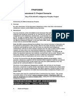 PPMP20008 Assessment 2: Project Scenario: International Day of The World's Indigenous Peoples Project