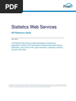 Statistics Webservices Api Reference Guide