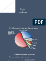 CLASE GRUPO III ROCAS Y MINERALES CLASES 1 Resumen