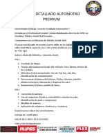 CURSO DETALLADO AUTOMOTRIZ PREMIUM 2da Edición