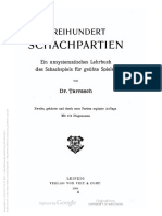 Dreihundert Schachpartien Ein Lehrbuch Des Schachspiels Für Geübte Spieler by Tarrasch, Siegbert PDF