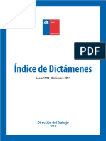 Índice de Dictámenes Dirección Del Trabajo (1990-2011) PDF