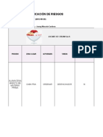 Matriz de Peligros Con Formulas de Lucabe Ice Cream S.A.S