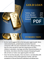 Gold Loan Ppt
