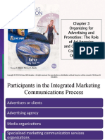 Organizing For Advertising and Promotion: The Role of Ad Agencies and Other Marketing Communication Organizations