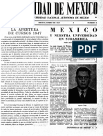 Universidad de México (Revista, Vol. I, N. 4, Enero 1947) PDF