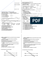 Summative Test. (Parallel and Perpendicular) Docx