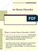 Acute Stress Disorder