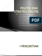 Kel 3. Politik Dan Strategi Politik