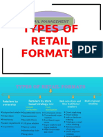 Types of Retail Formats