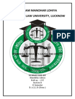 Dr. Ram Manohar Lohiya National Law University, Lucknow: Political Science
