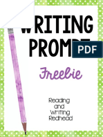 Writing Prompt W: Freebie