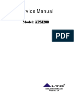 Service Manual: Model: APM200