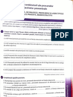 Posibilitățile Combinatorii Ale Pronumelui Și Ale Adjectivului Pronominal PDF