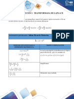 Transformada de Laplace y Ecuaciones Diferenciales