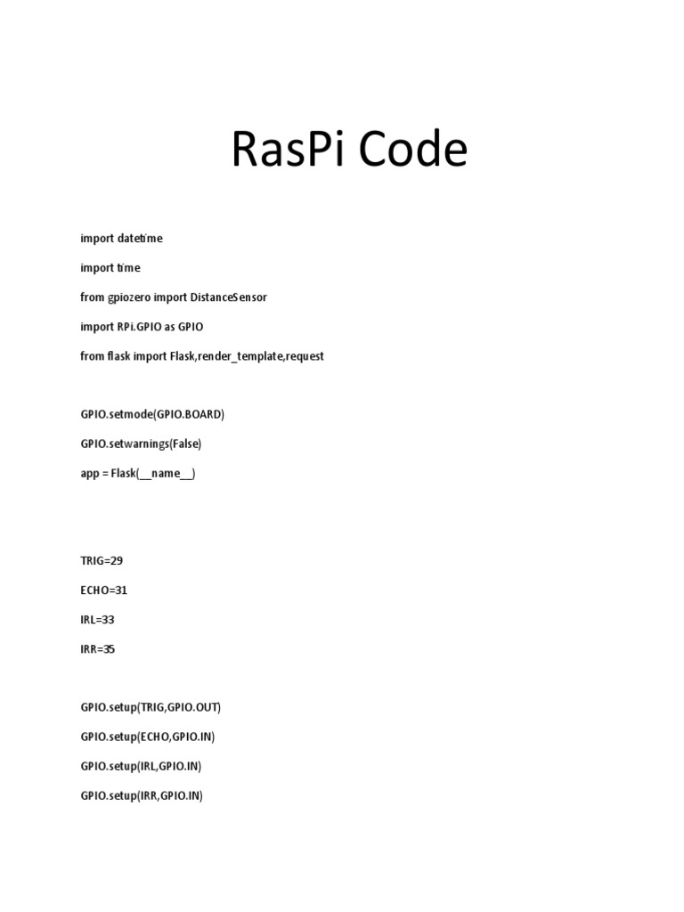 Ras Pi | PDF