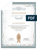 Certificate of Appriciation PDF