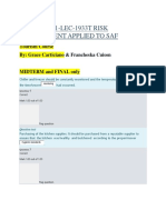 RISK MANAGEMENT (Midterm & Final) PDF