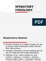 Respiratory Physiology