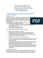 TEMA 2.2 Fisiología sensitiva. Propiedades generales de los sistemas sensitivos. Sensibilidad somestésica Archivo.docx