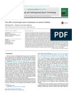 Tunnelling and Underground Space Technology: Zheming Zhu, Yuanxin Li, Jun Xie, Bang Liu