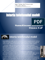 Istoria Telefoniei Mobile