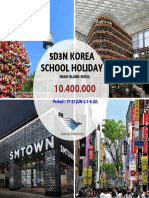 5D3N Korea School Holiday Seoul