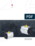 Range: Rack & Pinion Actuators