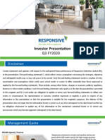 Investor Presentation December 2019 PDF