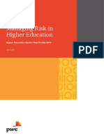 Managing Risk in Higher Education