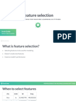 Feature Selection and Dimensionality Reduction Techniques