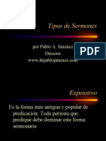 Tipos de Sermones PDF