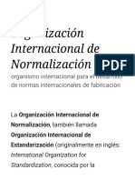 Organización Internacional de Normalización - Wikipedia, la enciclopedia libre.pdf
