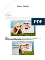 Tutorial Efecto Vintage PDF