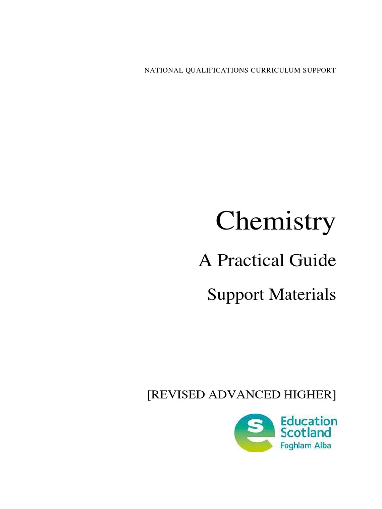 Guide To Practical Work Pdf Titration Chemistry