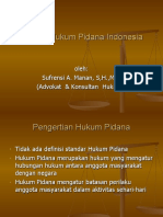 (29Sept) Sekilas Hukum Pidana - Pak Sufrensi