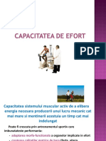 Capacitatea de Efort - Optional 2019